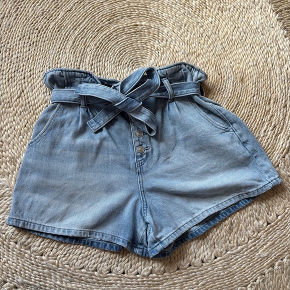 American Eagle Tie Front Jean Shorts BUNDLE 3 FOR $30 - Picture 2 of 6